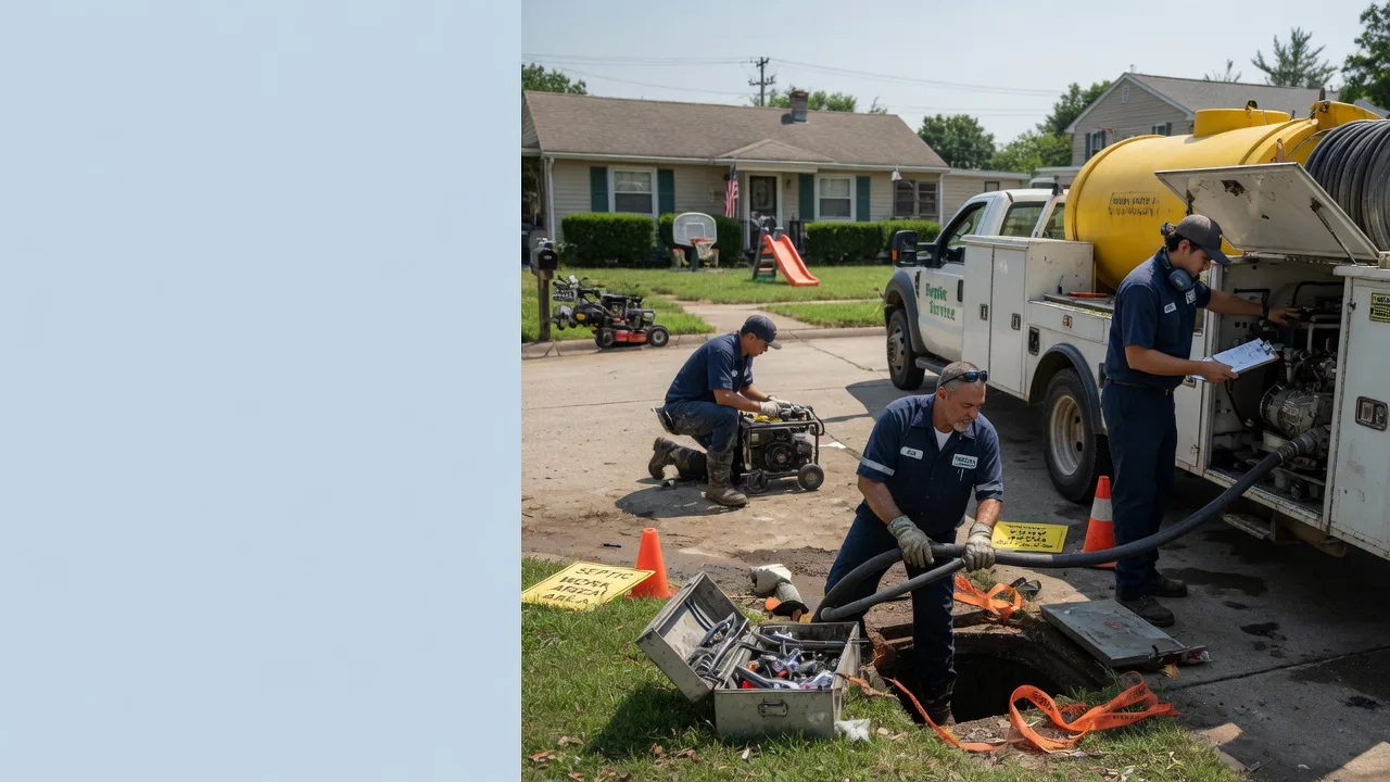 Septic Tank Pumping in Rose Hill, KS near me